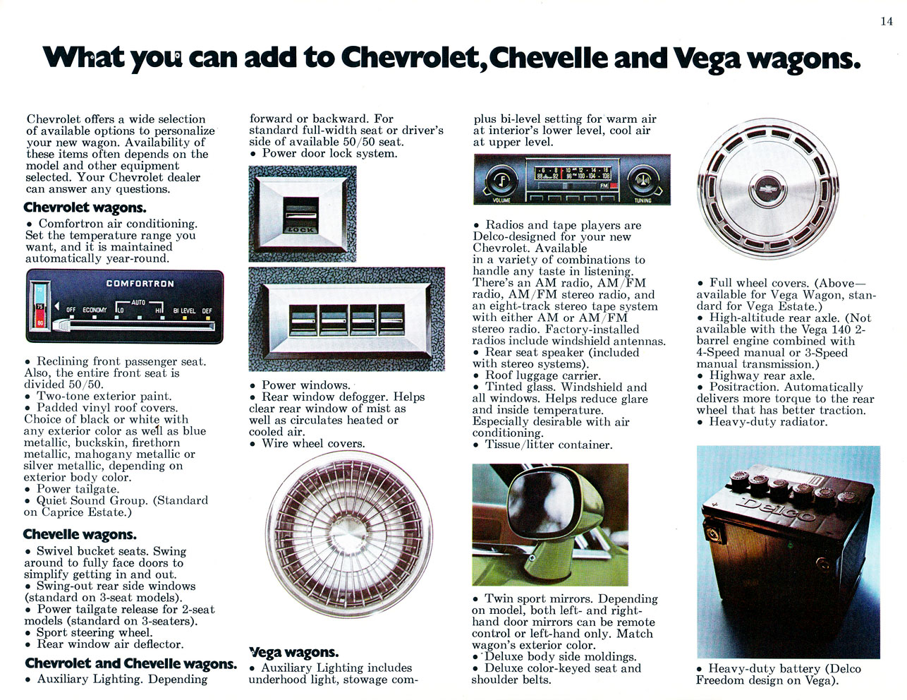 1976 Chevrolet Wagons Brochure Page 15